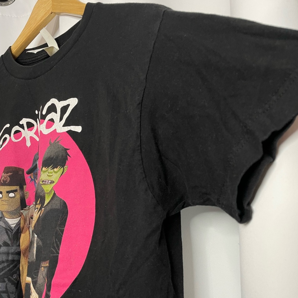 Tultex black Gorillaz graphic band tee sz M - Picture 3 of 8